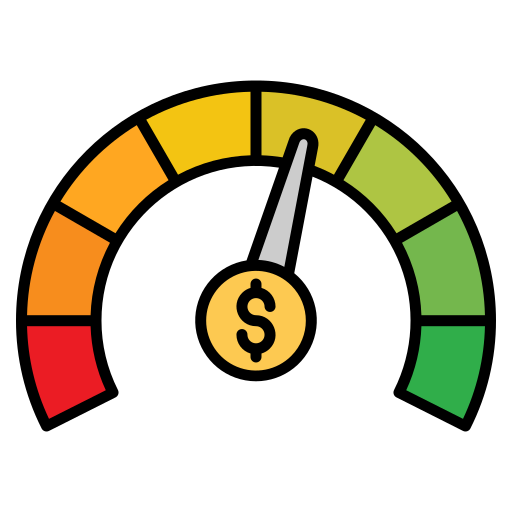 Кредитный рейтинг Generic color lineal-color иконка