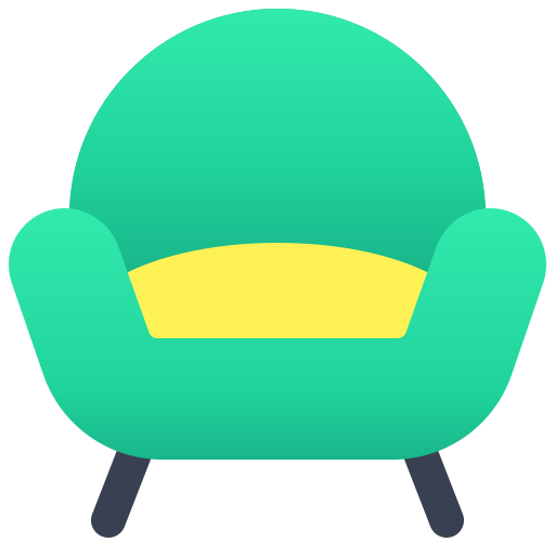 sillón Generic gradient fill icono
