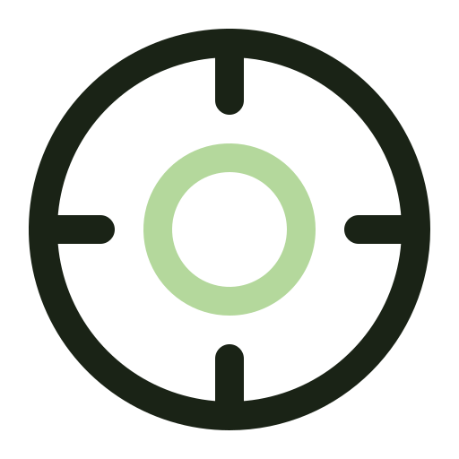 Target Generic color outline icon