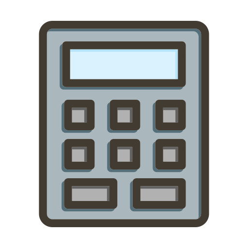 Calculator Generic color lineal-color icon