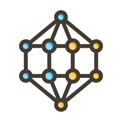 Nanocrystal Generic color lineal-color icon