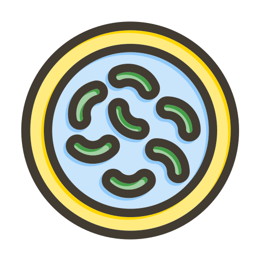 bakterie Generic color lineal-color ikona