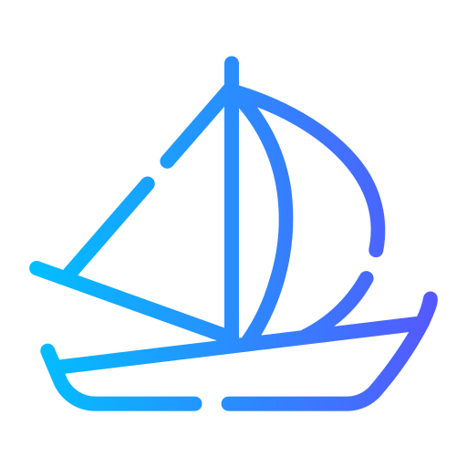 Ship Generic gradient outline icon