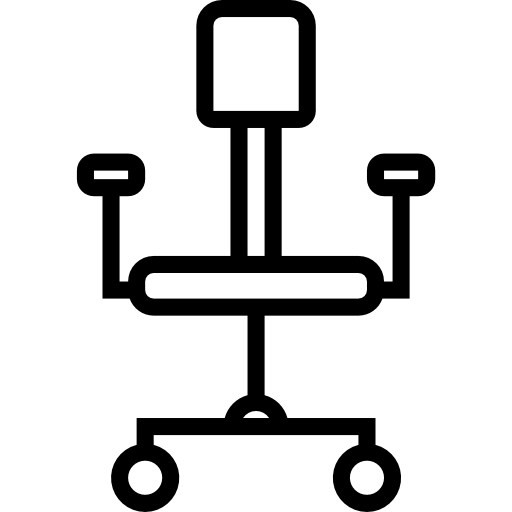 책상 의자 Payungkead Lineal icon