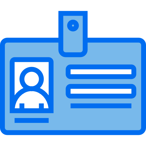 신분증 Payungkead Blue icon