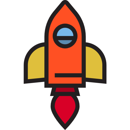 rakieta Payungkead Lineal Color ikona