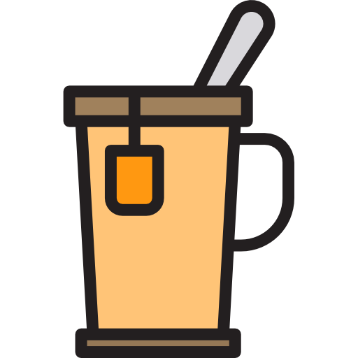 お茶 Payungkead Lineal Color icon