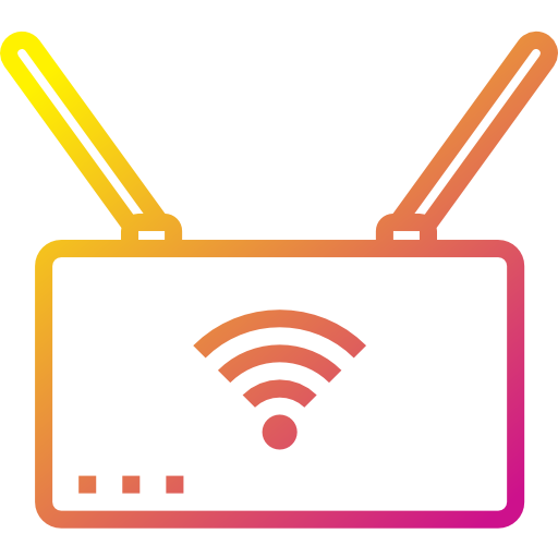 router Payungkead Gradient icon