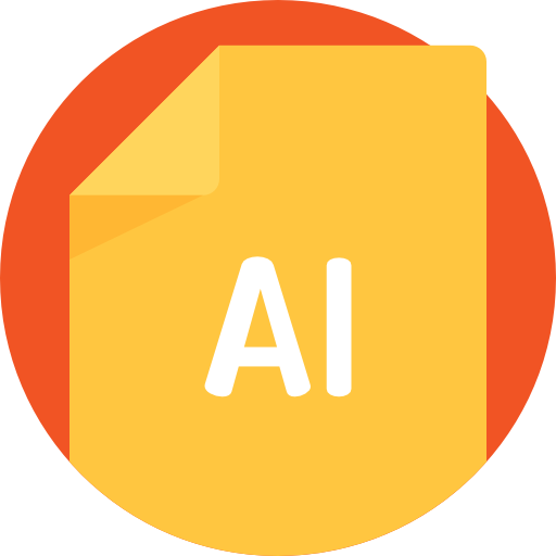 AI Detailed Flat Circular Flat icon