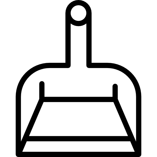 bandeja de polvo Payungkead Lineal icono