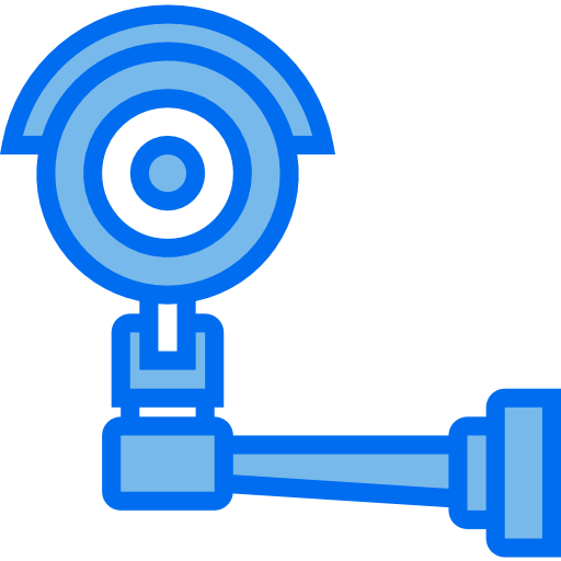 Security camera Payungkead Blue icon