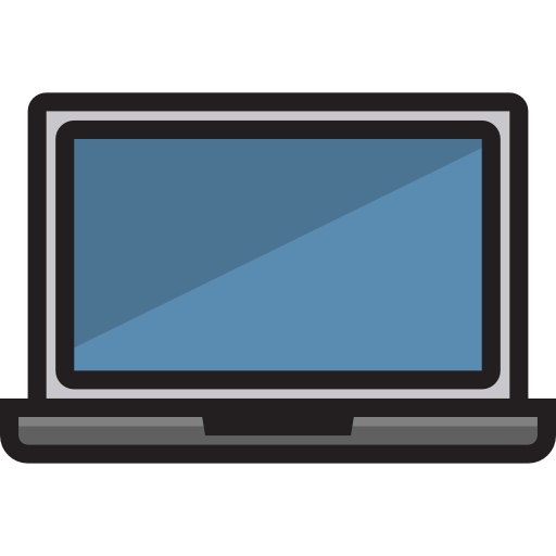 ordenador portátil Payungkead Lineal Color icono