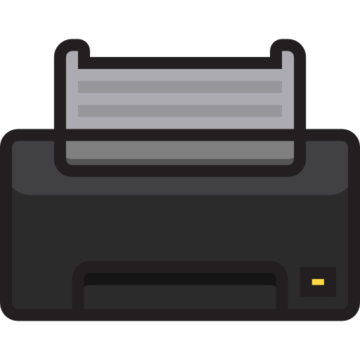 Printer Payungkead Lineal Color icon