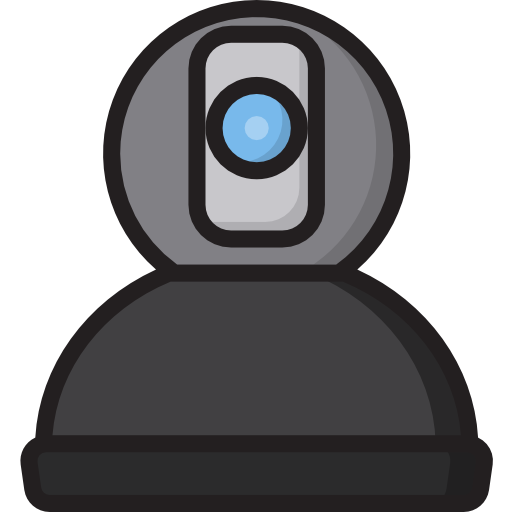 kamera Payungkead Lineal Color ikona