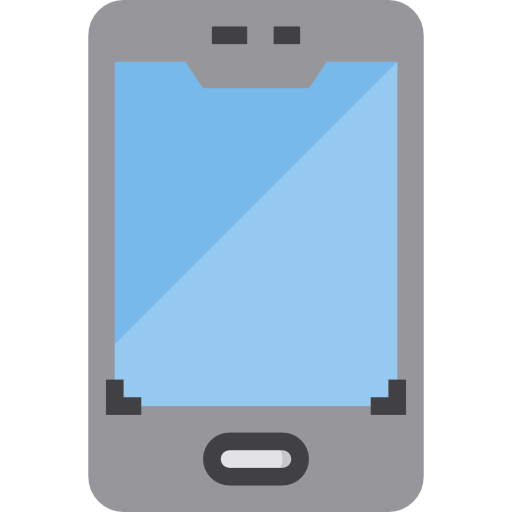 Smartphone Payungkead Flat icon