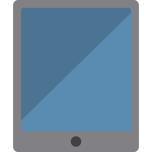 Ipad Payungkead Flat icon