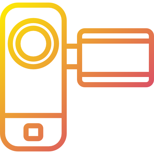 ビデオカメラ Payungkead Gradient icon