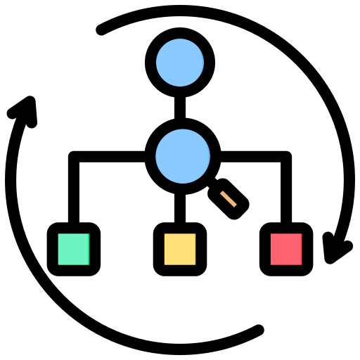 Ротация должностей Generic color lineal-color иконка