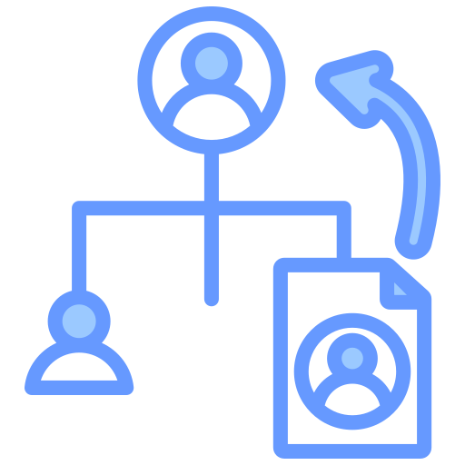 Succession planning Generic color lineal-color icon