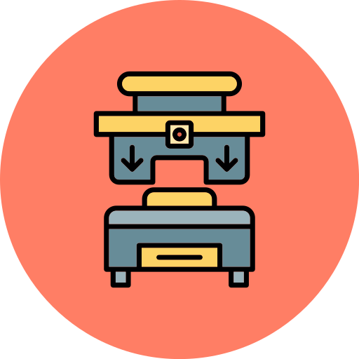 Press machine Generic color lineal-color icon