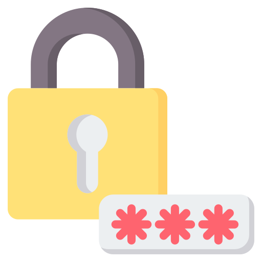 Password Generic color fill icon