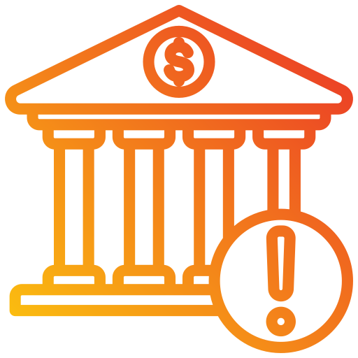 銀行業 Generic gradient outline icon