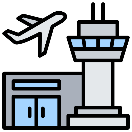 공항 Generic color lineal-color icon