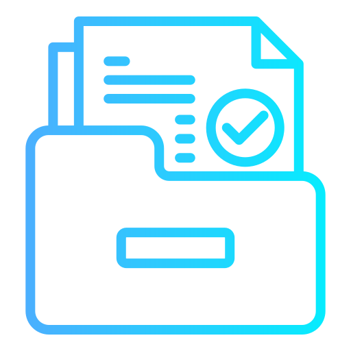 portfolio Generic gradient outline icon