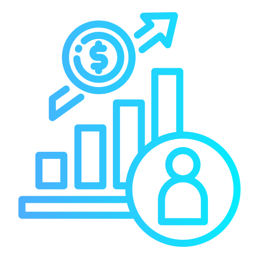 financieel adviseur Generic gradient outline icoon