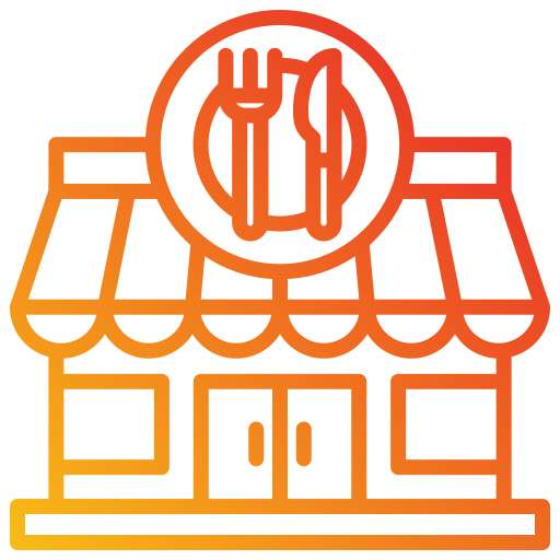 Restaurant Generic gradient outline icon