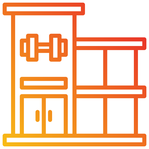 fitness center Generic gradient outline icon