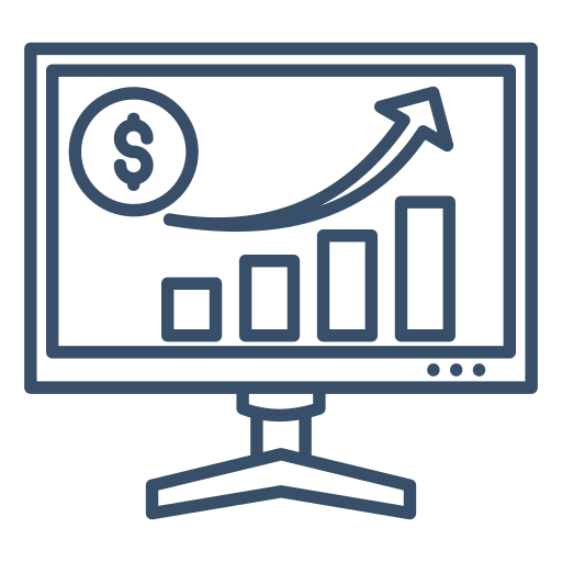 Stock market Generic color outline icon