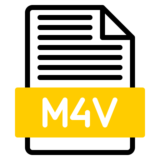 m4v Generic color lineal-color icon