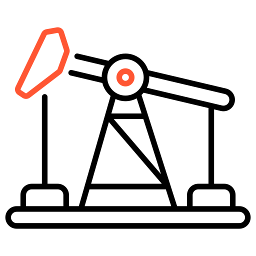 platforma wiertnicza Generic color outline ikona