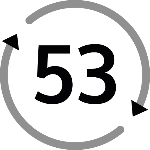 cinquantatre Generic color outline icona