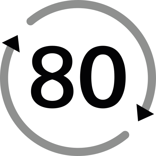 80 Generic color outline icon