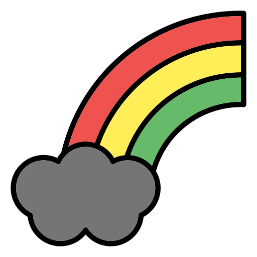 虹 Generic color lineal-color icon