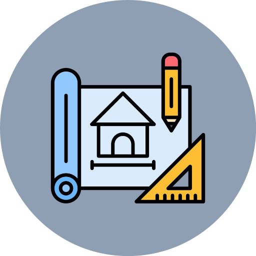 House design Generic color lineal-color icon