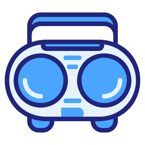 boombox Generic color lineal-color icon
