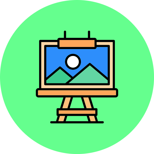 Canvas Generic color lineal-color icon