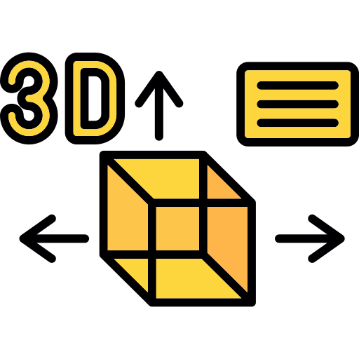 3d-design Generic color lineal-color icon