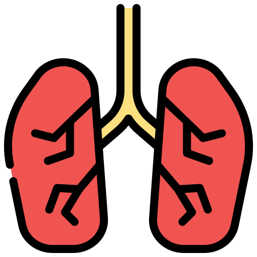 poumons Generic color lineal-color Icône