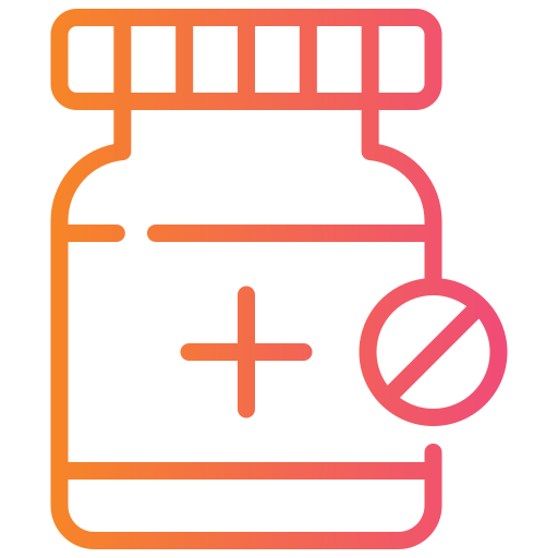 medicamento Generic gradient outline icono