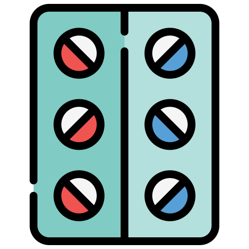 pigułka Generic color lineal-color ikona