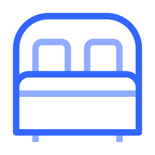cama Generic color outline icono