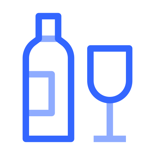 Бутылка Generic color outline иконка