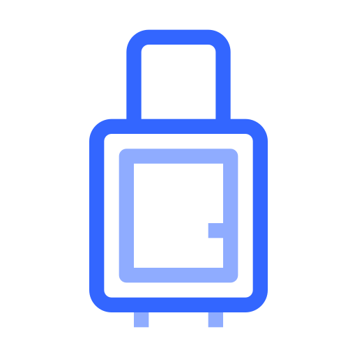 maleta Generic color outline icono