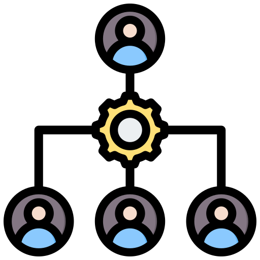 organisation Generic color lineal-color Icône