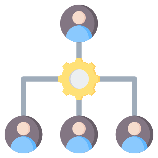 organização Generic color fill Ícone