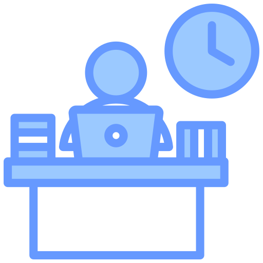 Office worker Generic color lineal-color icon